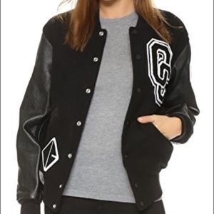 Opening Ceremony Black Varsity Jacket